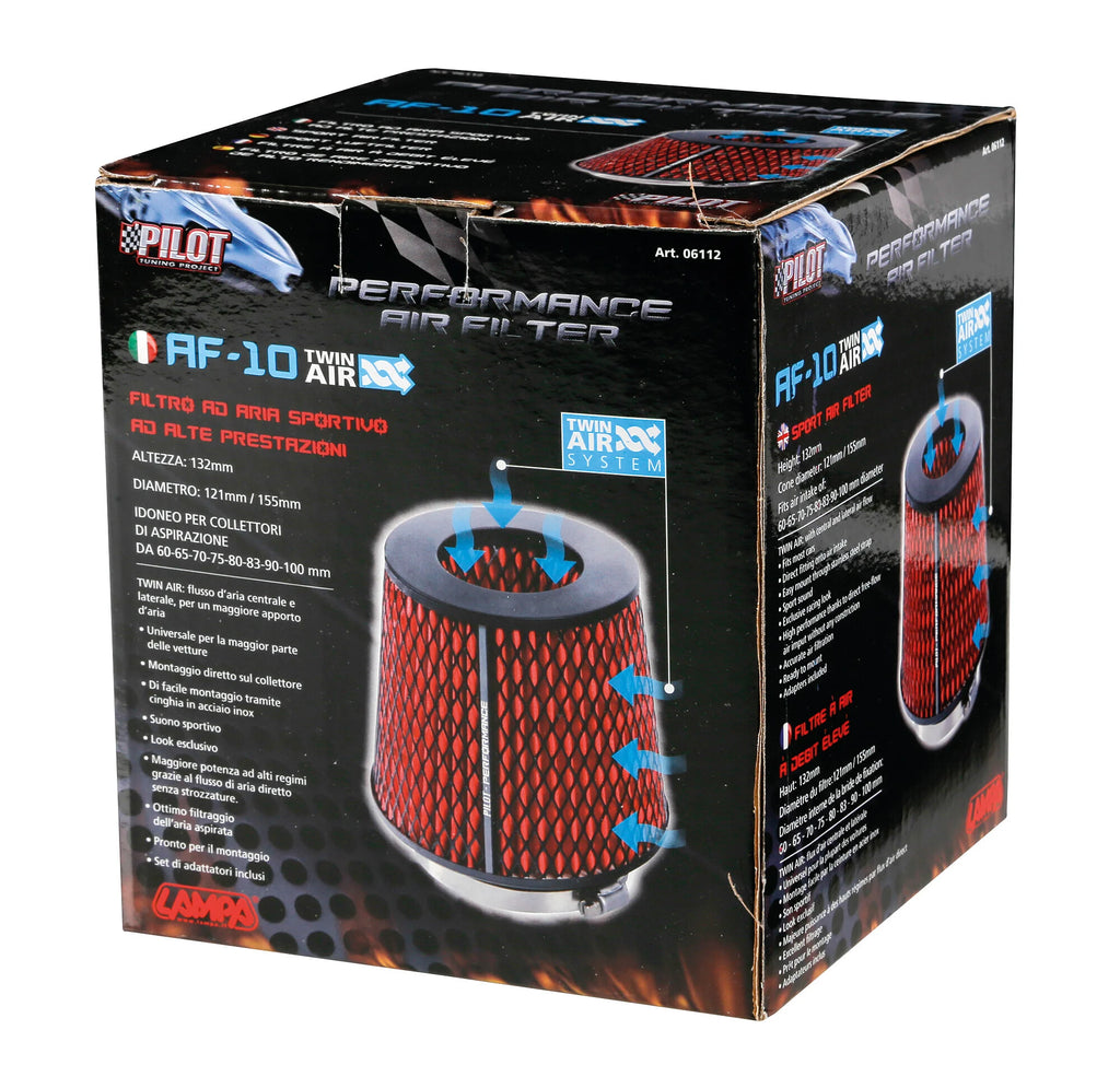 AF-10, Filtro aria conico