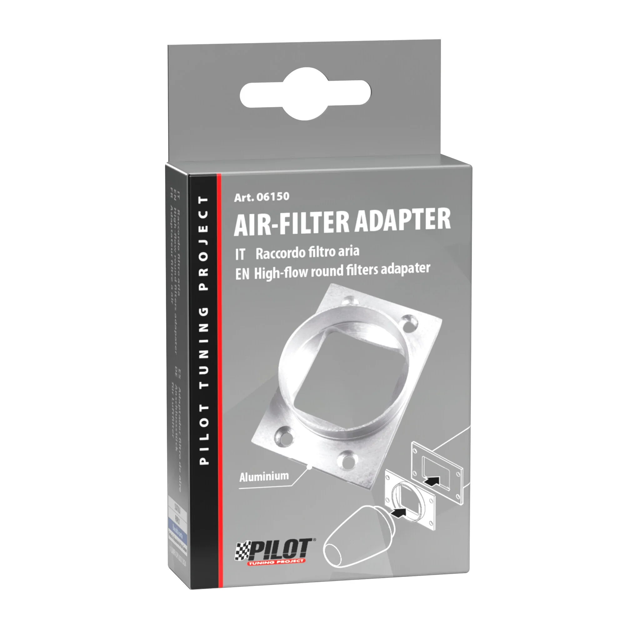 Raccordo filtro aria in alluminio (tipo Bosch)