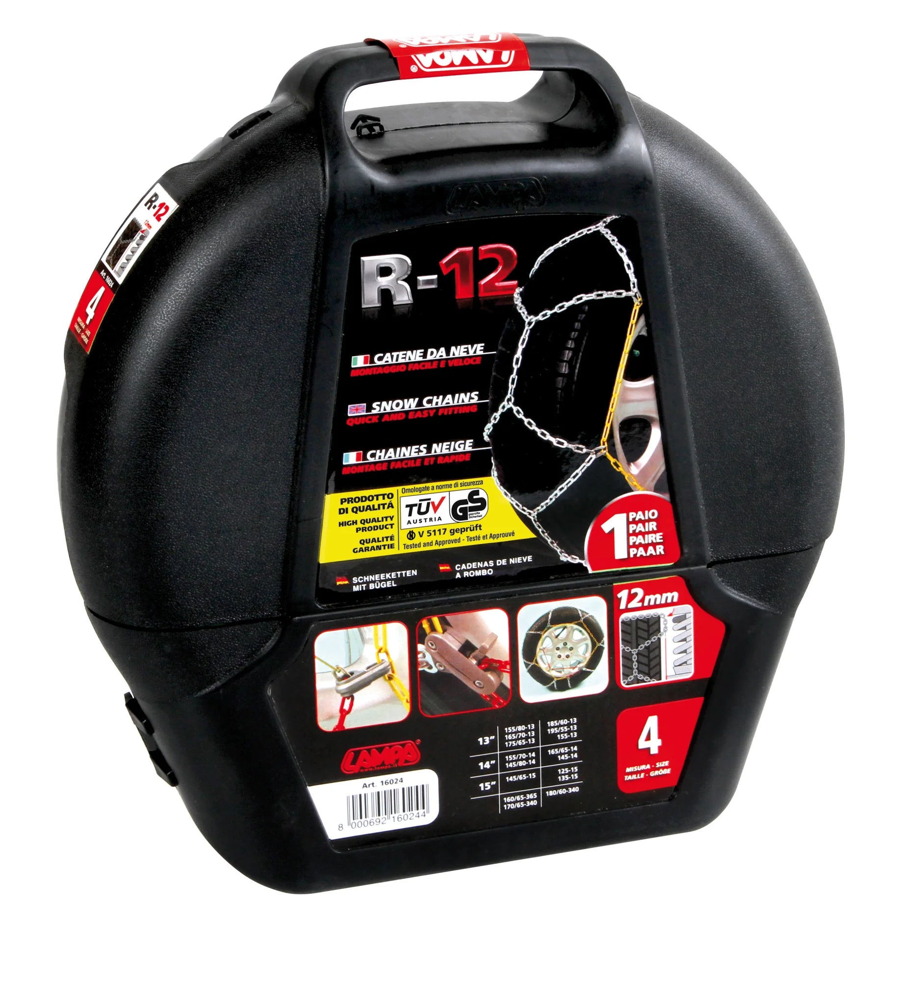 R-12 - Catene da neve autovetture - 4