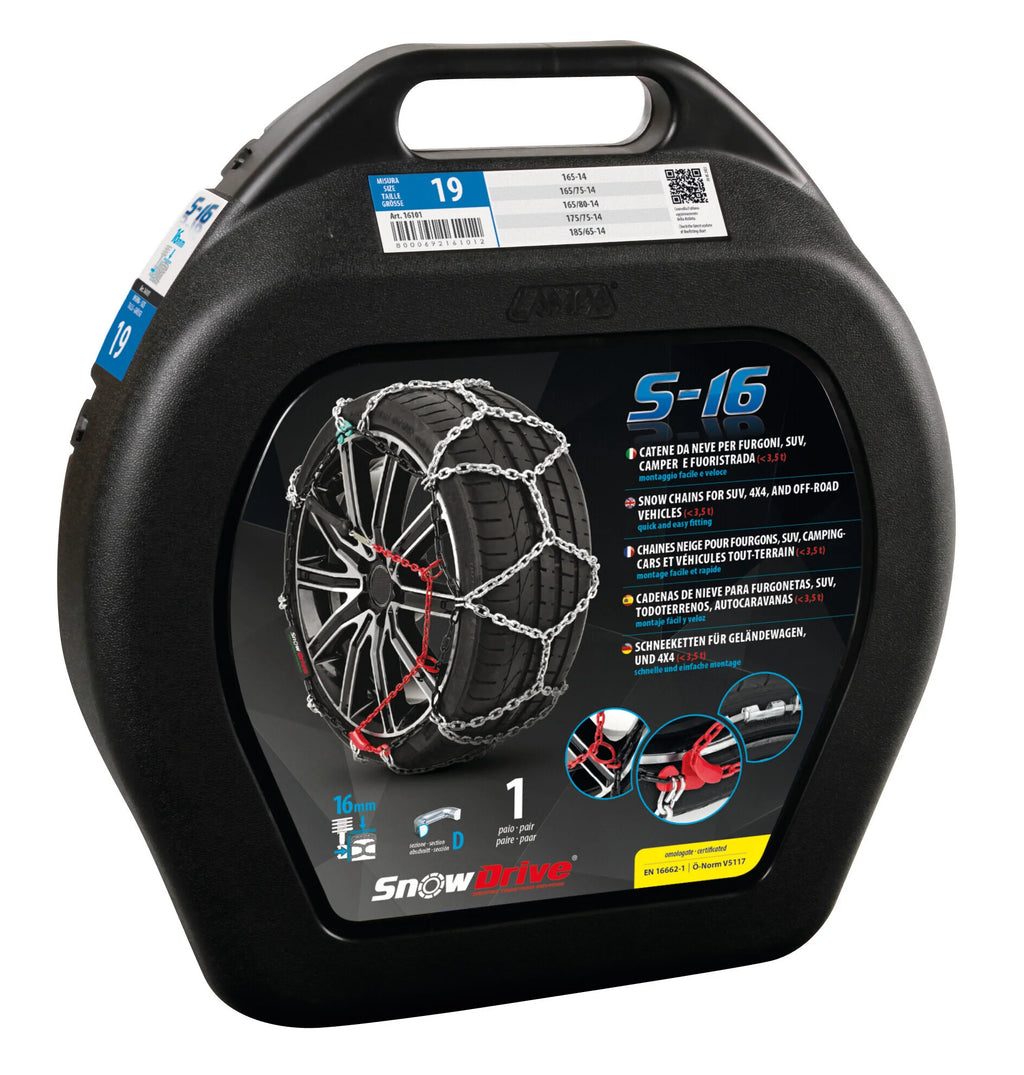 S-16, Catene da neve SUV e furgoni - 19