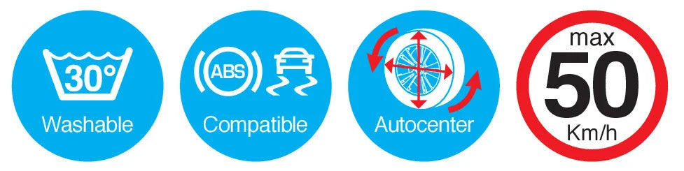 Performance, coppia di calze da neve per auto - SD54