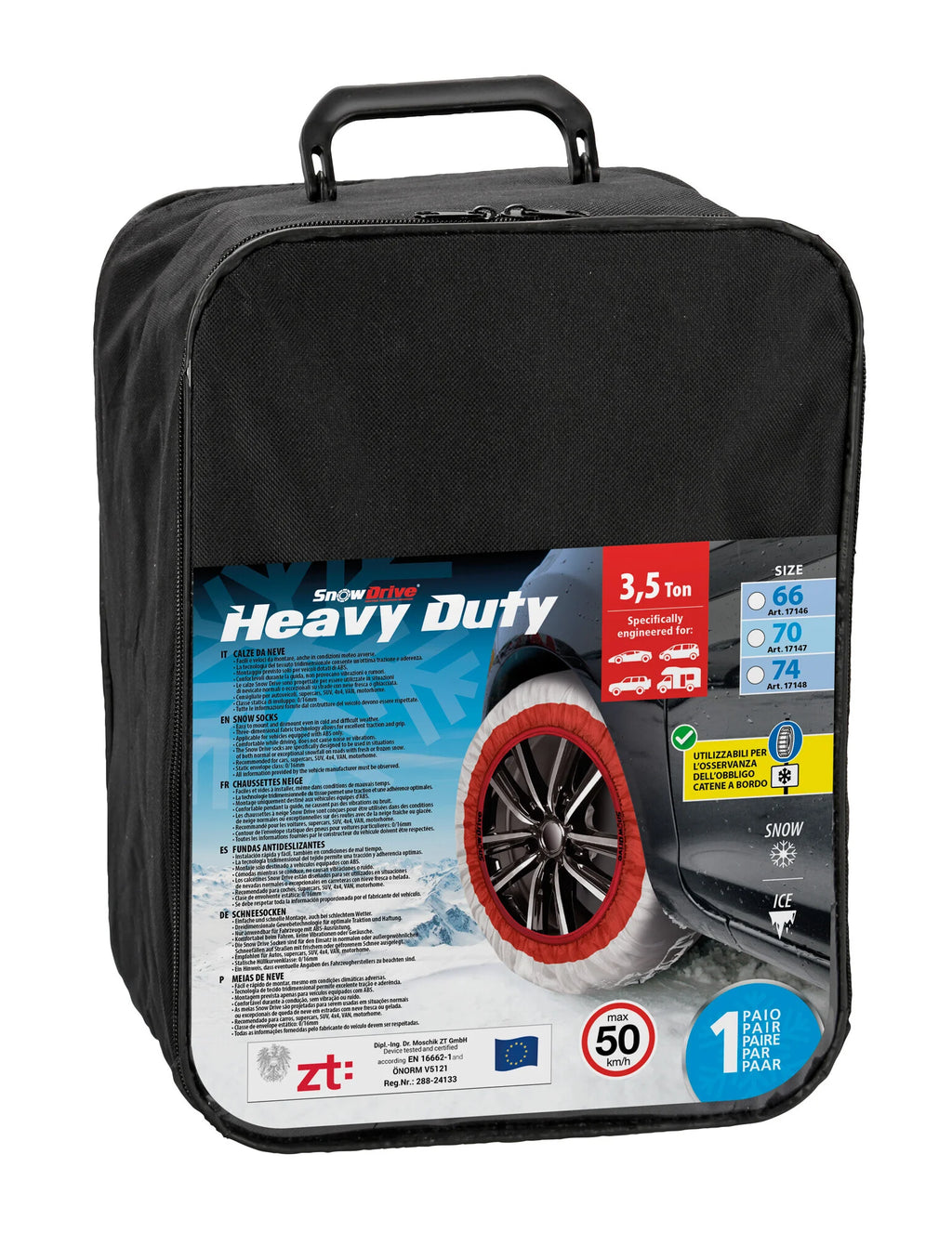 Heavy Duty, coppia calze da neve per Maxi SUV e furgoni - SD70