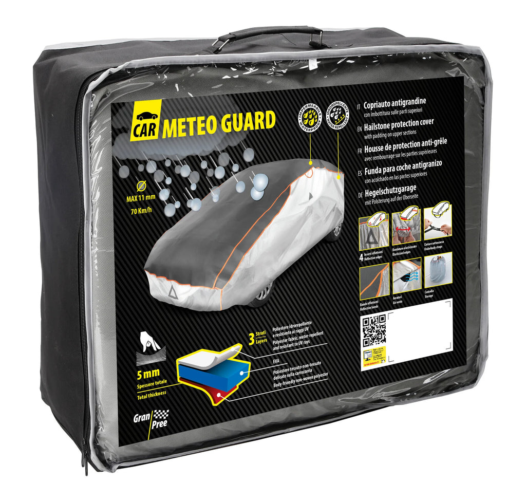 Gran-Pree Car Meteo Guard, copriauto antigrandine - MG-M - cm 120x165x430