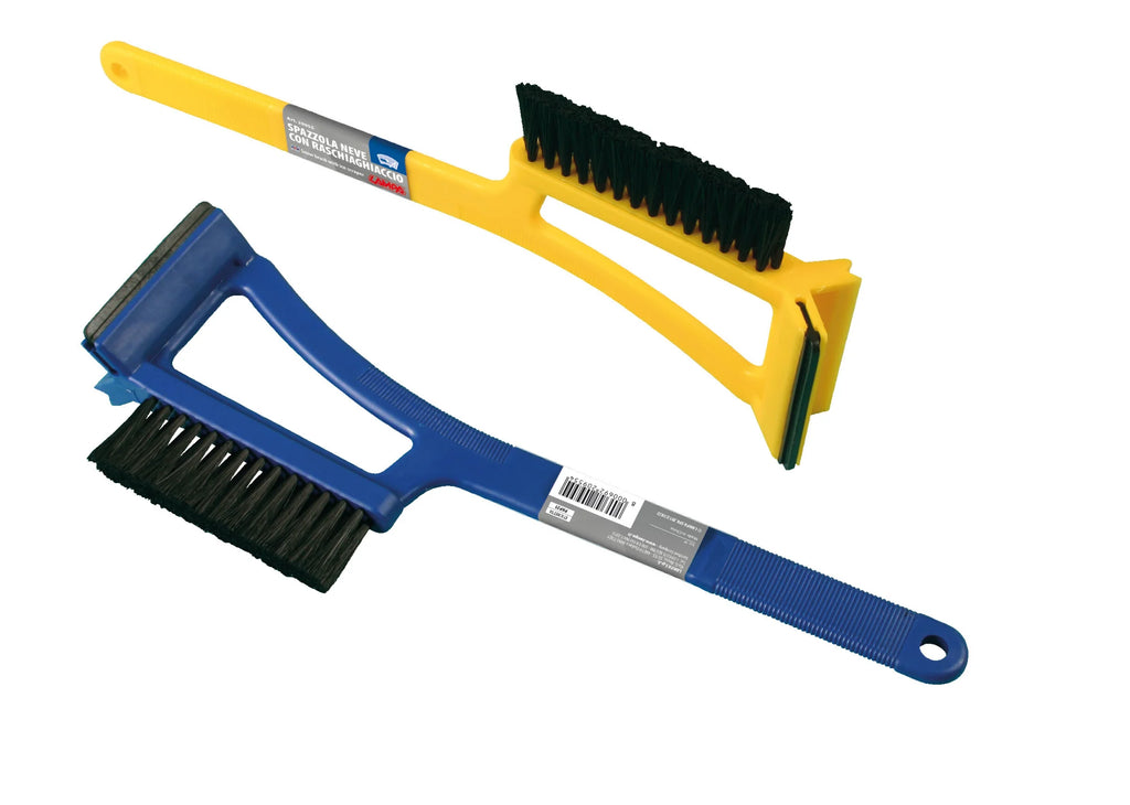 Spazzola neve con raschiaghiaccio - 370x80 mm