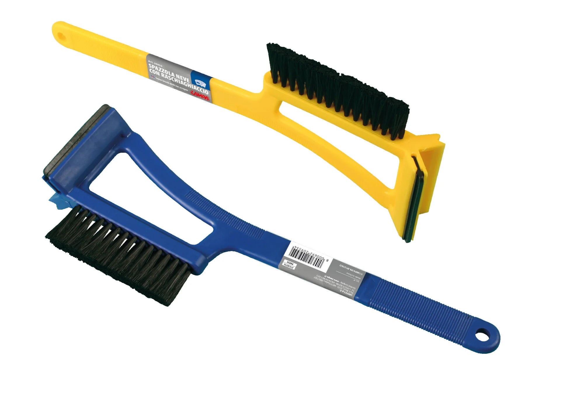 Spazzola neve con raschiaghiaccio - 370x80 mm