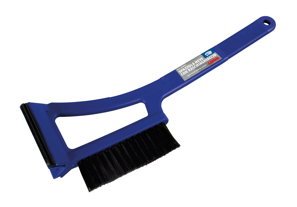 Spazzola neve con raschiaghiaccio - 370x80 mm