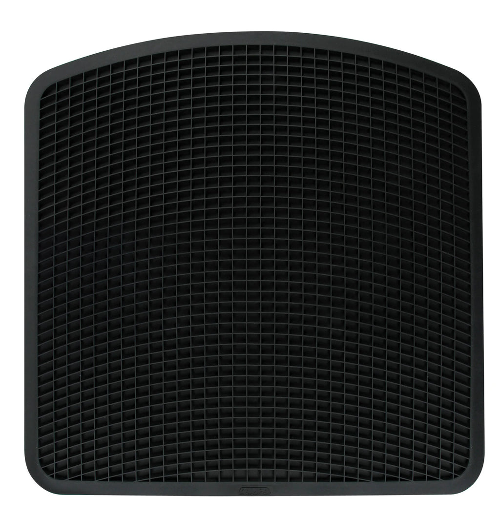 Top, tappetino in pvc - Nero