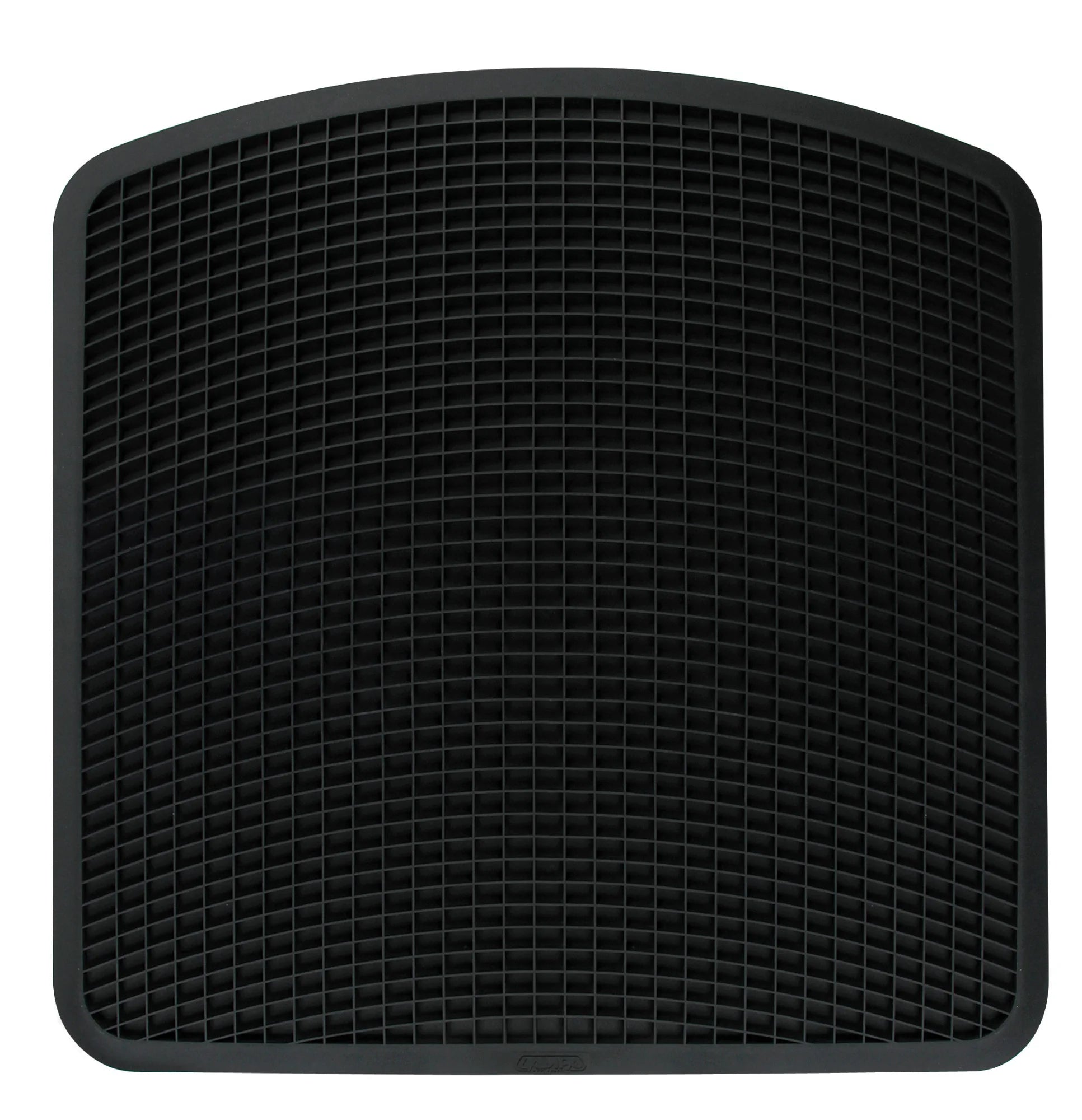 Top, tappetino in pvc - Nero