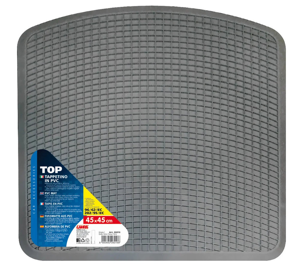 Top, tappetino in pvc - Grigio