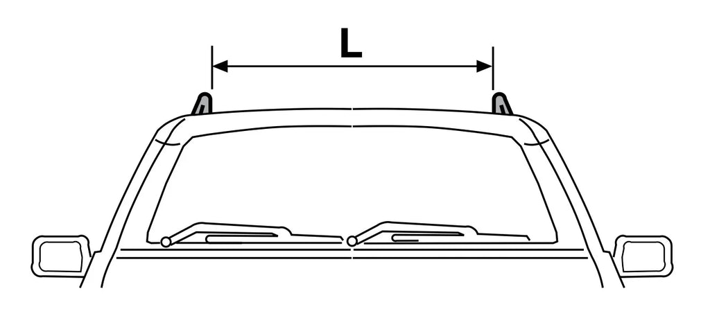 Barre portatutto auto Thor - Attacchi Esclusi - Compatibilità in descrizione