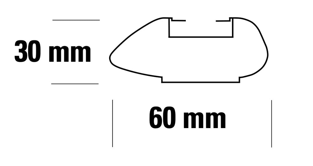 Barre portatutto auto Thor - Attacchi Esclusi - Compatibilità in descrizione