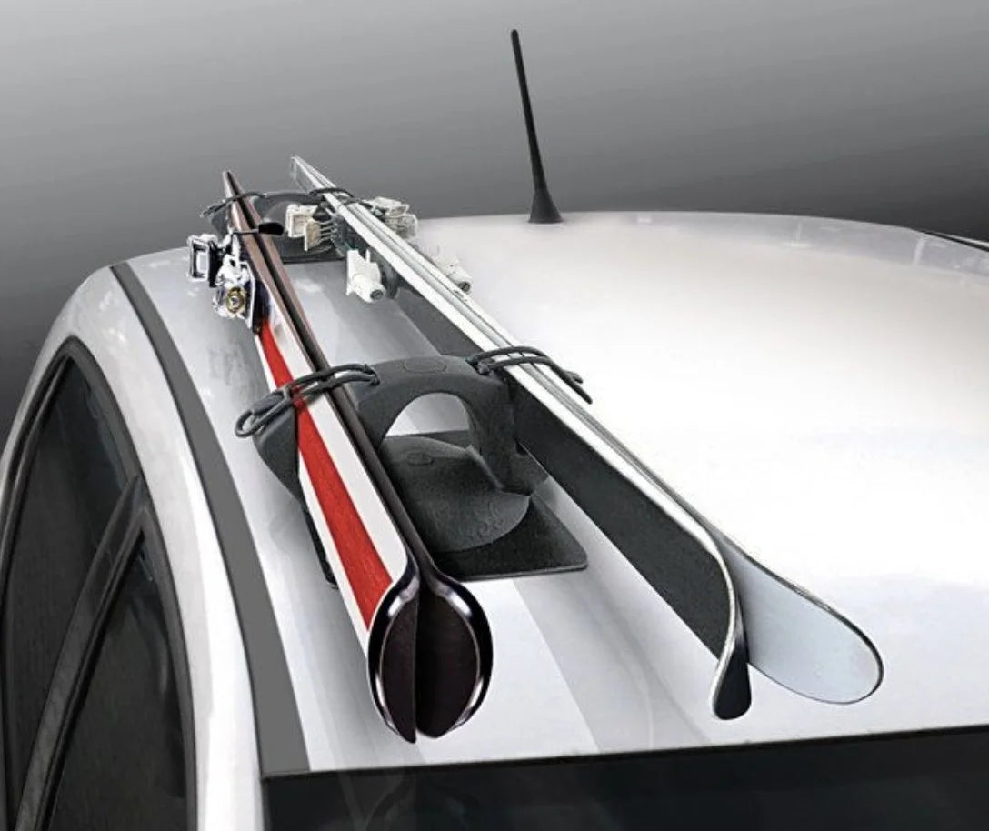 Portasci magnetico Skypass 2 - Piastre 24x30 cm - Per 2 paia di sci - Gev