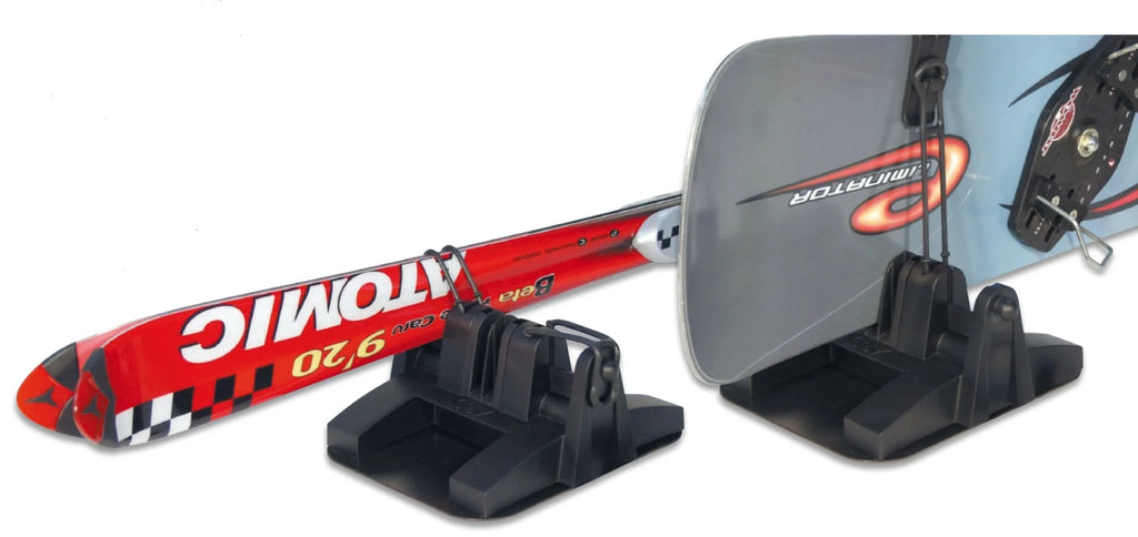 Portasci magnetico Kata - Piastre 24x30 cm - Per 2 paia di sci o 2 snowboard