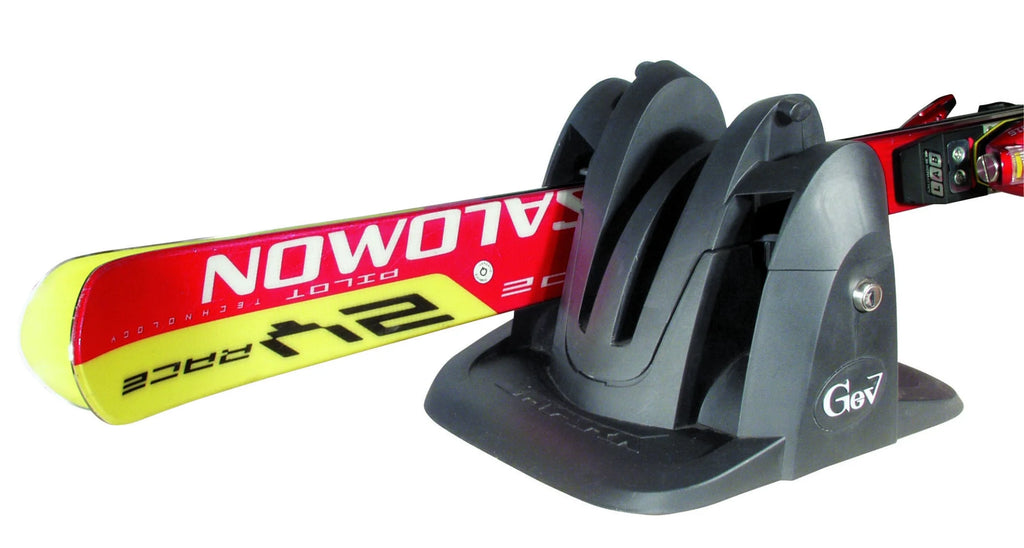 Portasci magnetico Shark - Piastre 24x30 cm - Per 2 paia di sci o 2 snowboard