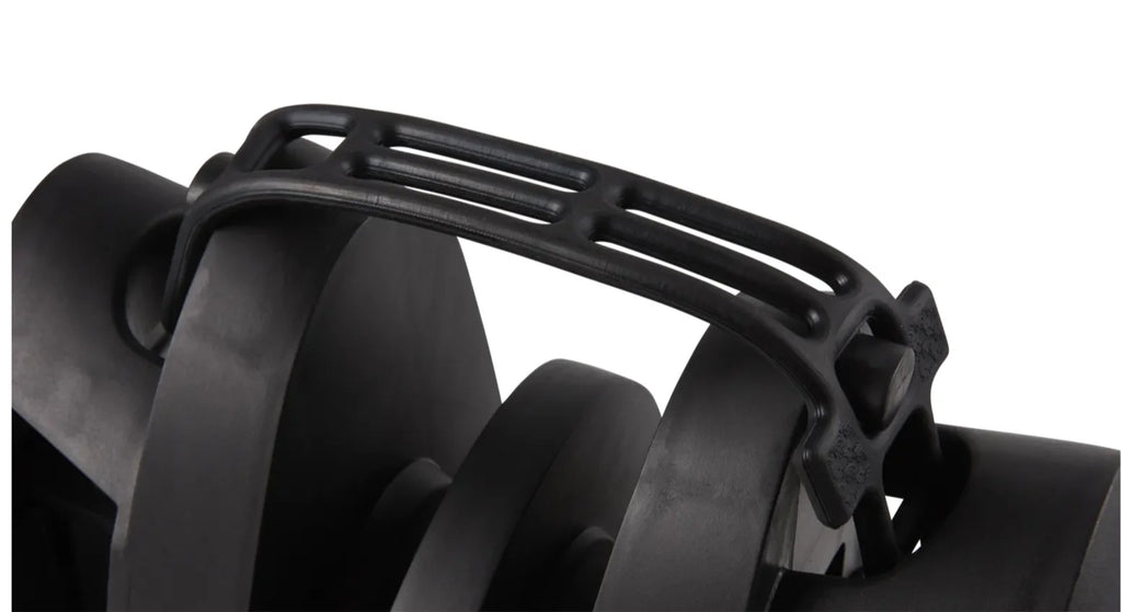 Portasci magnetico Shark - Piastre 24x30 cm - Per 2 paia di sci o 2 snowboard