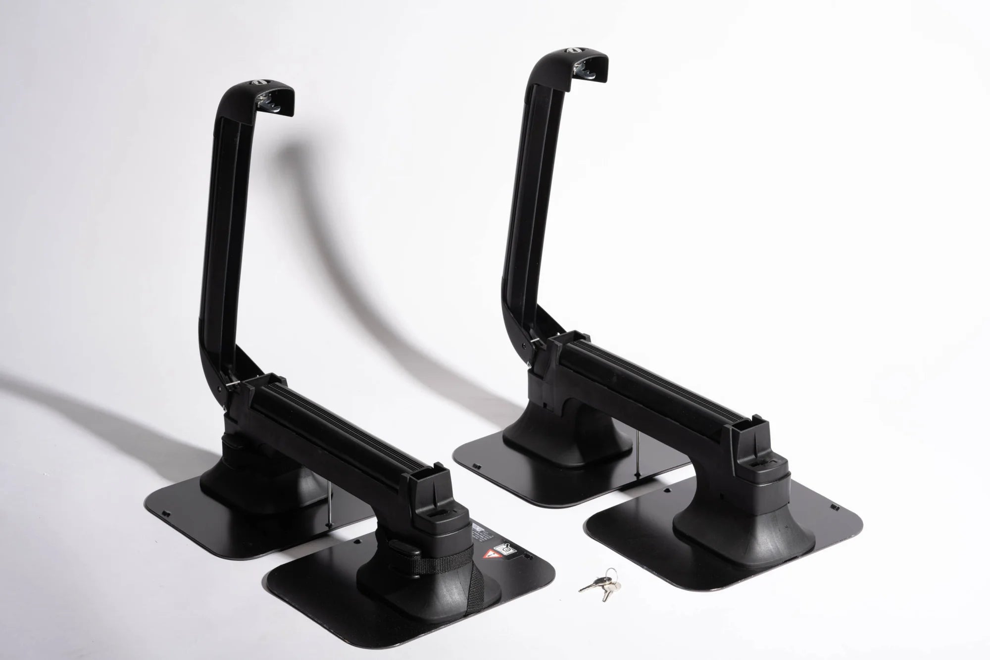 Portasci magnetico Vento 3 - Con Chiave - Per 3 paia di sci o 2 snowboard