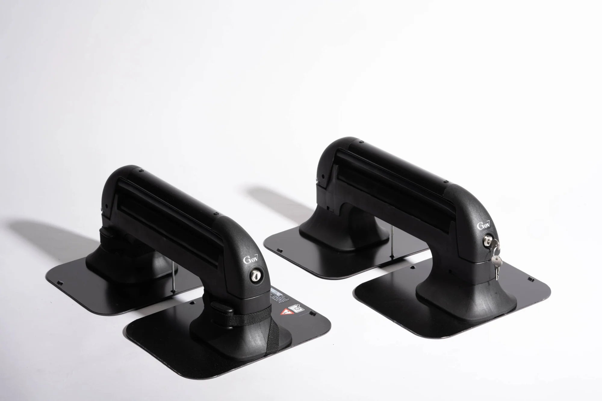 Portasci magnetico Vento 3 - Con Chiave - Per 3 paia di sci o 2 snowboard