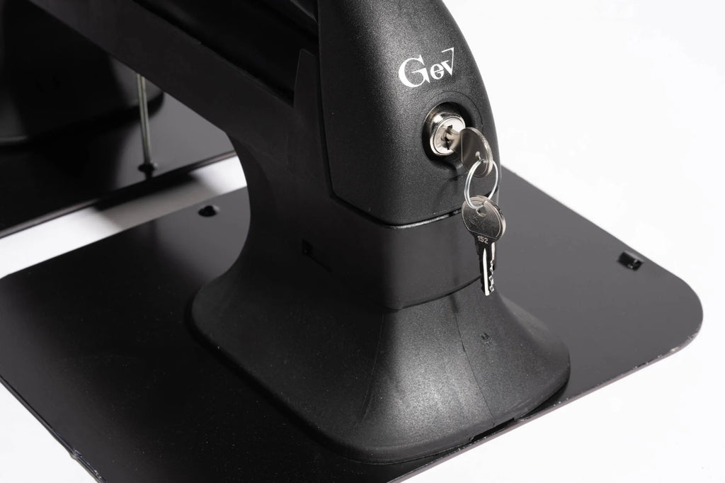 Portasci magnetico Vento 3 - Con Chiave - Per 3 paia di sci o 2 snowboard