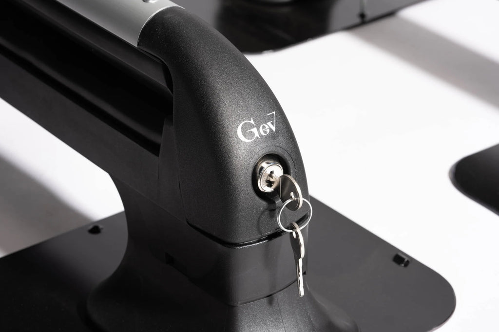 Portasci magnetico Vento 5 - Con Chiave - Per 5 paia di sci o 2 snowboard 2 sci