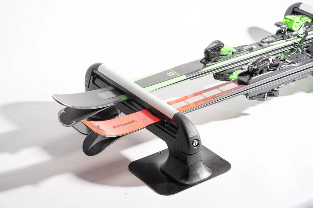 Portasci magnetico Vento 5 - Con Chiave - Per 5 paia di sci o 2 snowboard 2 sci