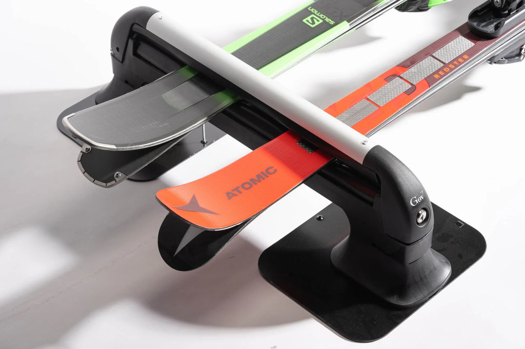 Portasci magnetico Vento 5 - Con Chiave - Per 5 paia di sci o 2 snowboard 2 sci