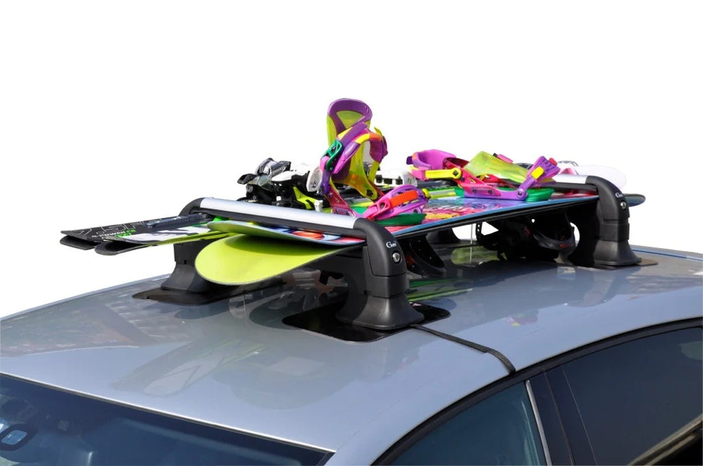 Portasci magnetico Vento 5 - Con Chiave - Per 5 paia di sci o 2 snowboard 2 sci