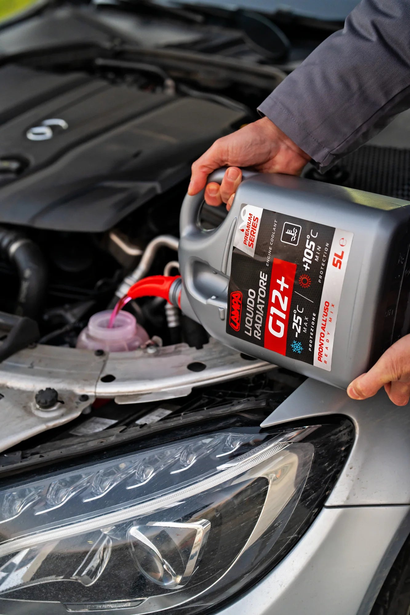 Premium Series Rosso G12+, liquido antigelo radiatore - (-40°C / +110°C) - 5 L