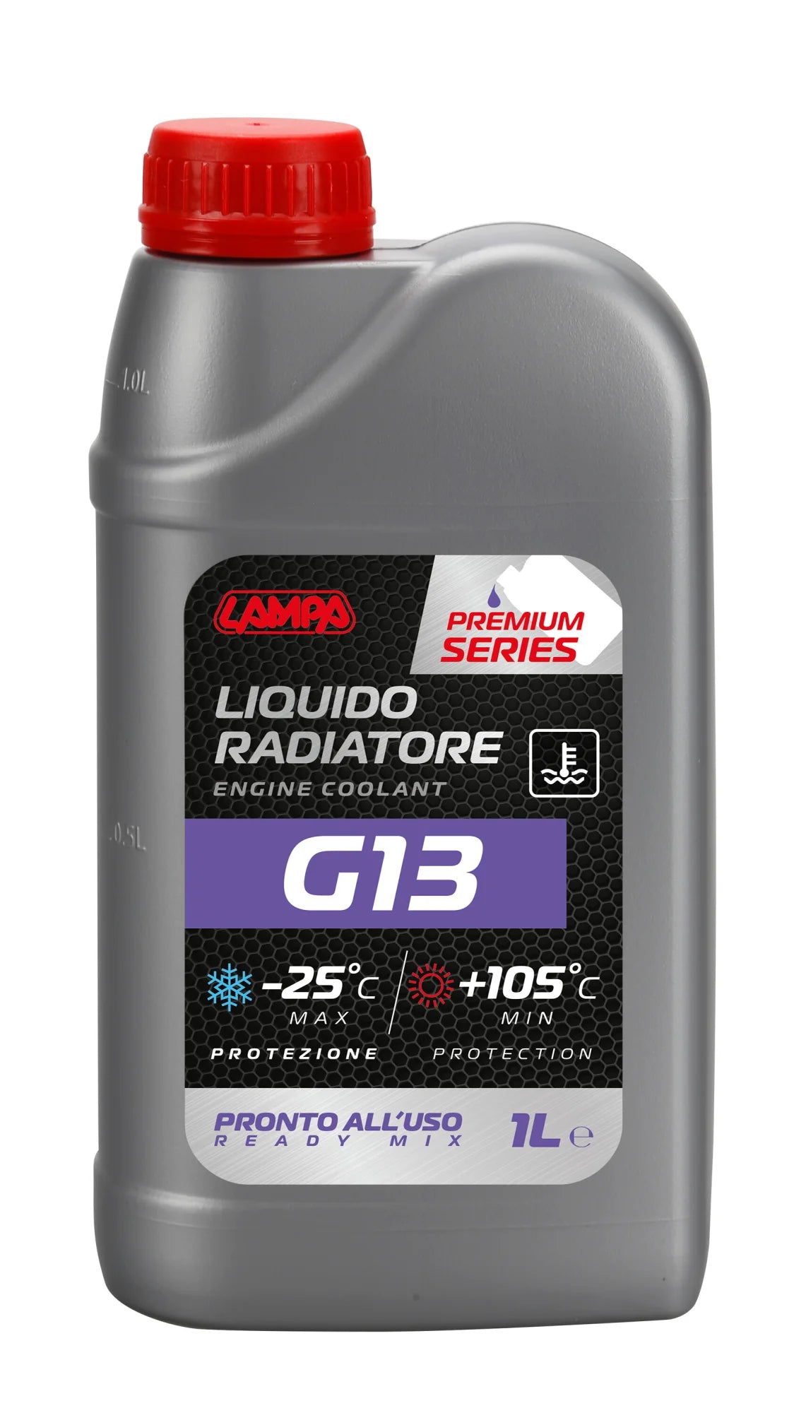 Premium Series Viola G13, liquido antigelo radiatore - (-25°C / +105°C) - 1 L