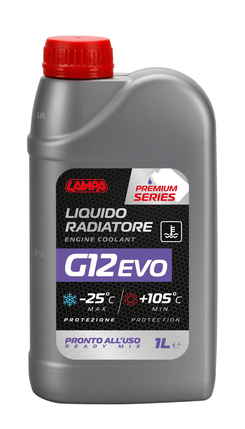 Premium Series  G12 Evo, liquido antigelo radiatore - (-25°C / +105°C) - 1 L