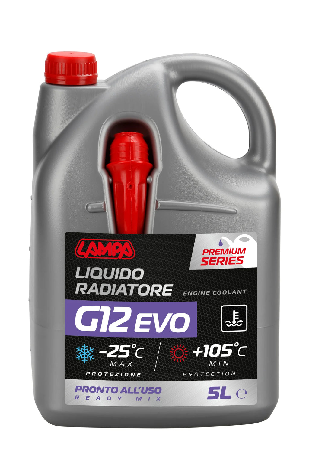 Premium Series G12 Evo, liquido antigelo radiatore - (-25°C / +105°C) - 5 L