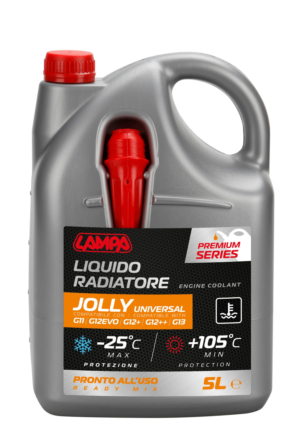 Premium Series Jolly Universal, liquido antigelo radiatore - (-25°C / +105°C) - 5 L