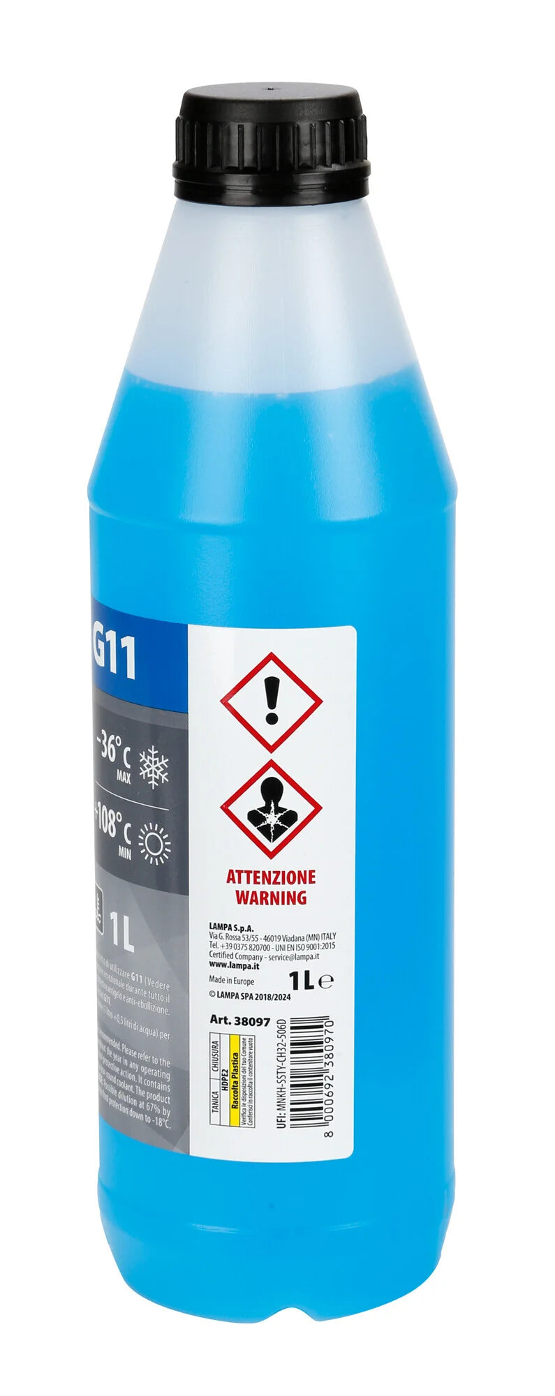 Superior-Blu G11, liquido antigelo radiatore (-36°C) - 1 L