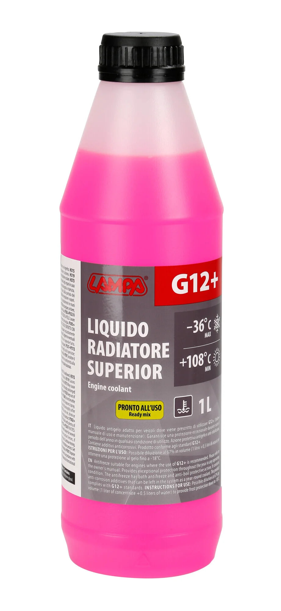 Superior-Rosso G12+, liquido antigelo radiatore (-36°C) - 1 L