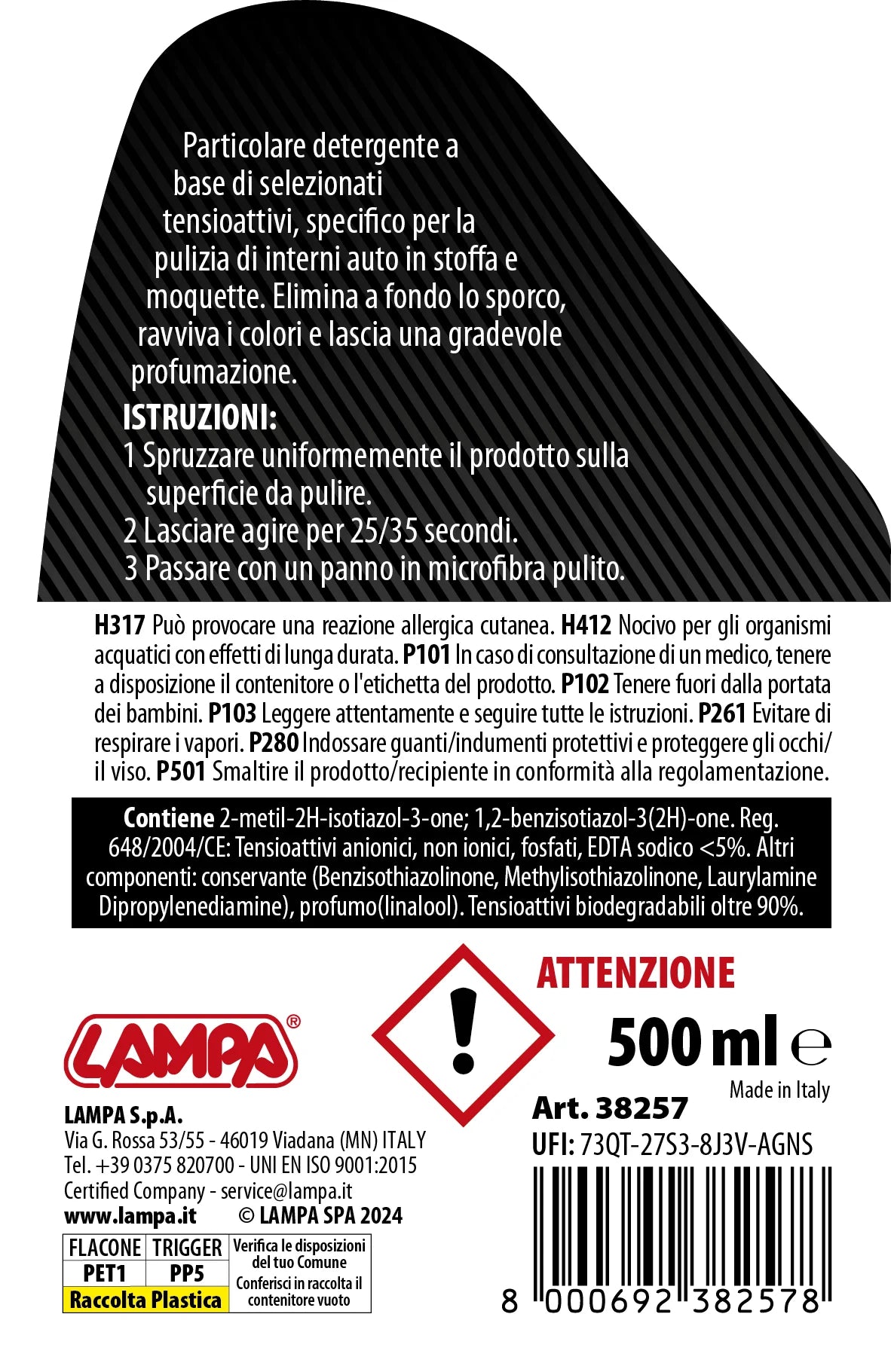 Gran Pree, pulitore interni - 500 ml