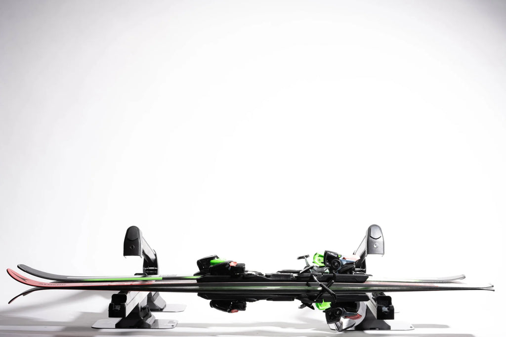 Portasci magnetico scorrevole Bora - Con Chiave - 5 paia di sci o 2 snowboard