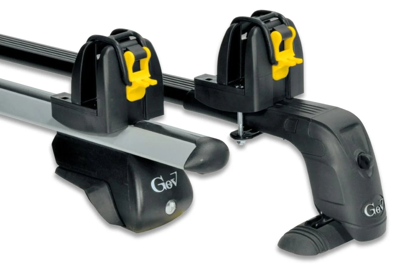 Tasselli portasci in nylon per barre portasci - 2 pezzi (1 paio di sci) - Gev