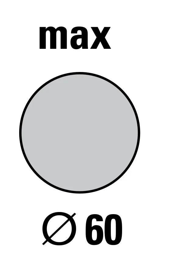 Tasselli portasci in gomma per barre portasci - 4 pezzi (2 paia di sci) - Gev