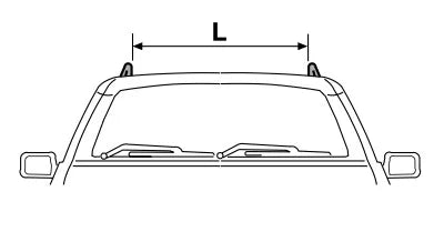 Barre portatutto auto Thor Lunga - Attacchi Esclusi - Compatibilità nel testo