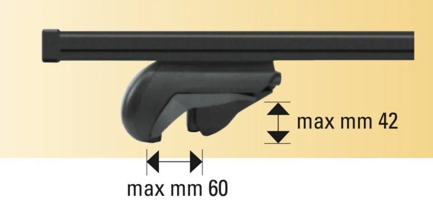 Kit Thor e Black Thor - Staffe barre portatutto - Compatibilità in descrizione