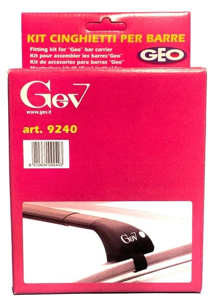 Kit Geo - Staffe barre portatutto - Compatibilità in descrizione