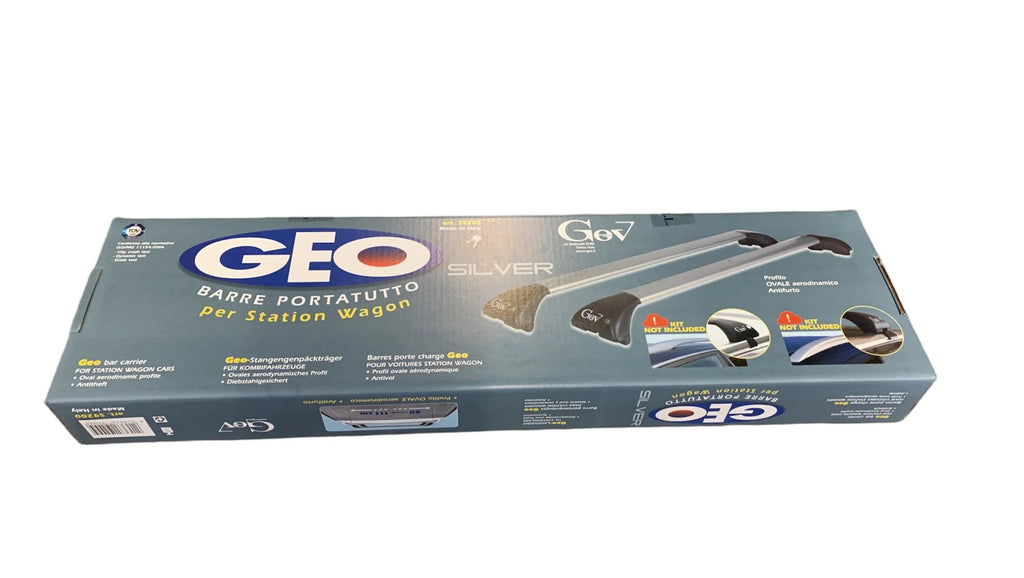 Barre portatutto auto Geo - Attacchi Esclusi - Compatibilità in descrizione