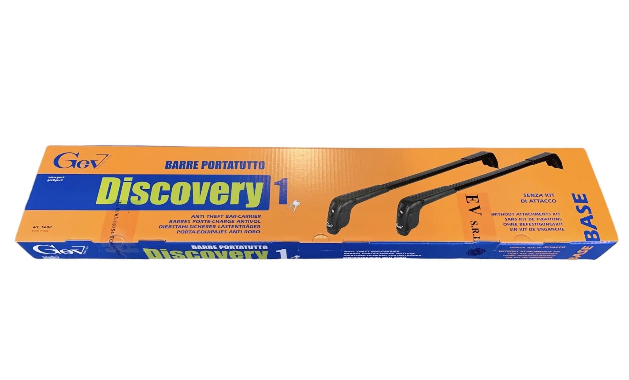 Barre portatutto auto Discovery 1 - Attacchi Esclusi - Compatibilità nel testo