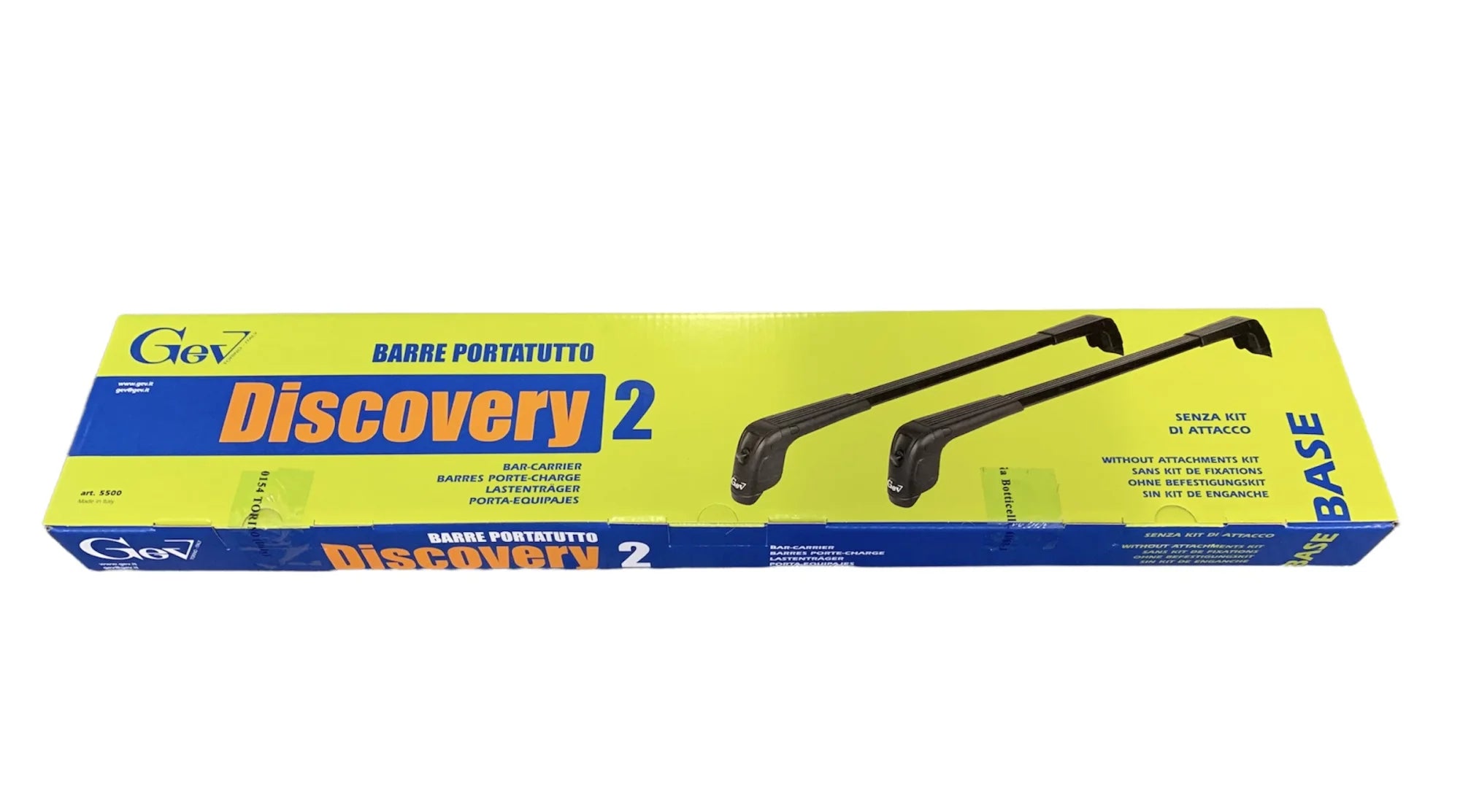 Barre portatutto auto Discovery 2 - Attacchi Esclusi - Compatibilità nel testo