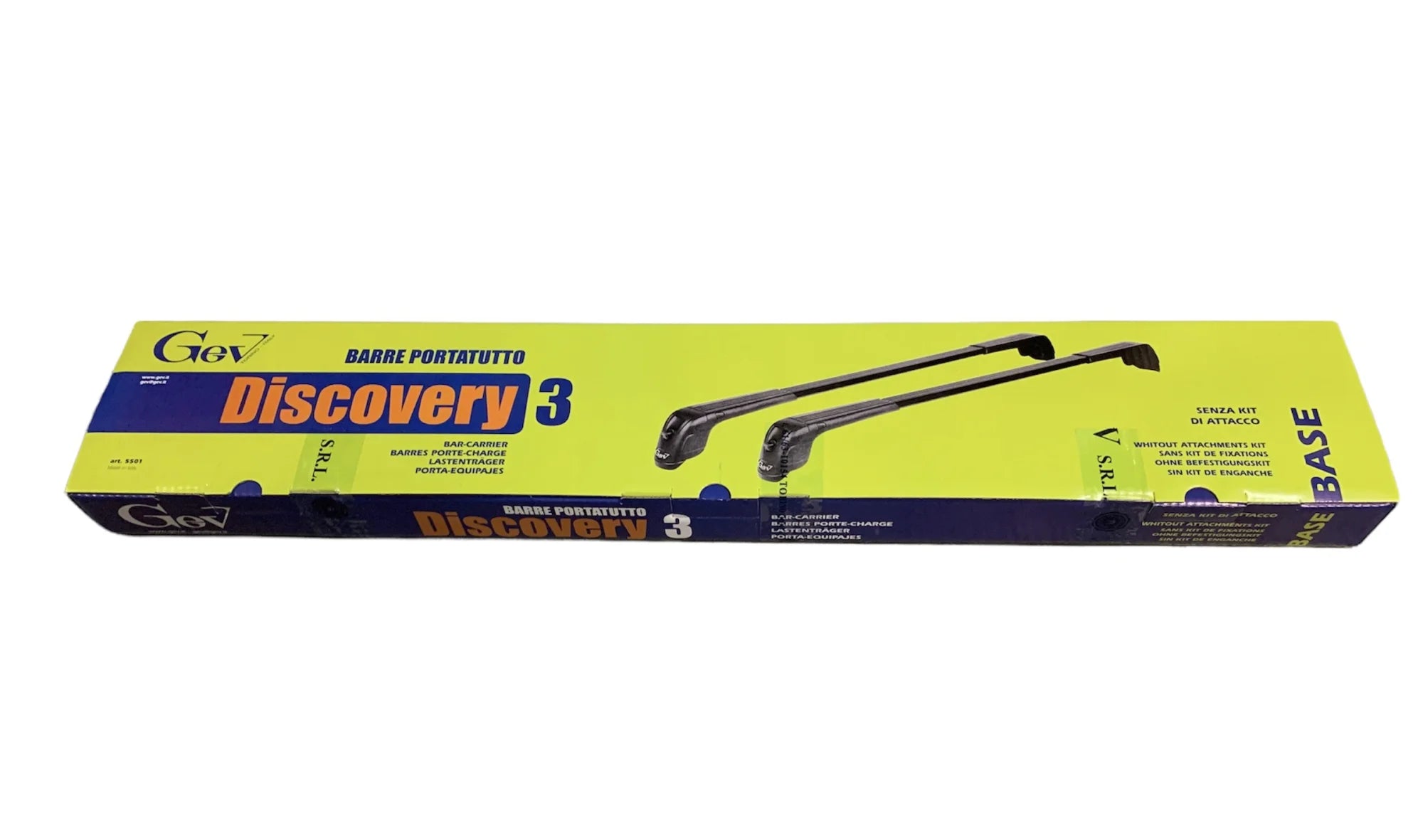 Barre portatutto auto Discovery 3 - Attacchi Esclusi - Compatibilità nel testo