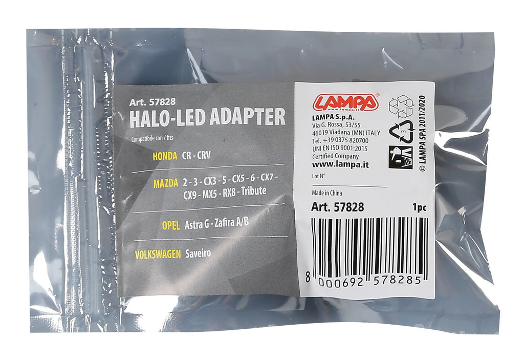 Halo Led - Adattatore lampada (1 pz) - Honda, Mazda, Opel