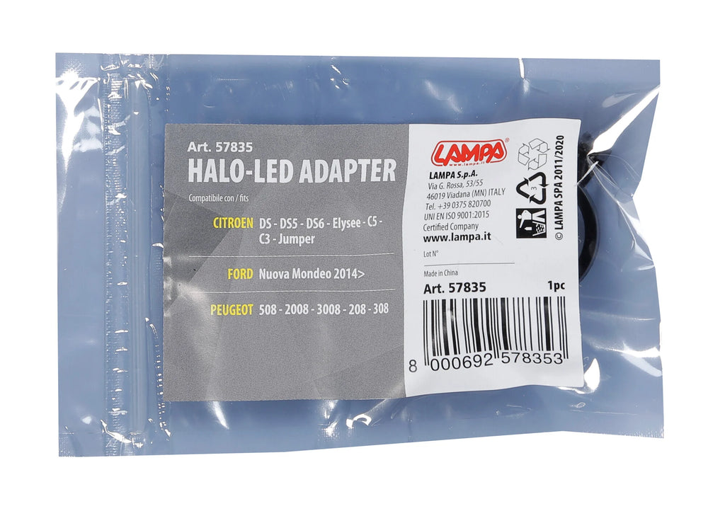 Halo Led - Adattatore lampada (1 pz) - Citroen, Ford, Peugeot