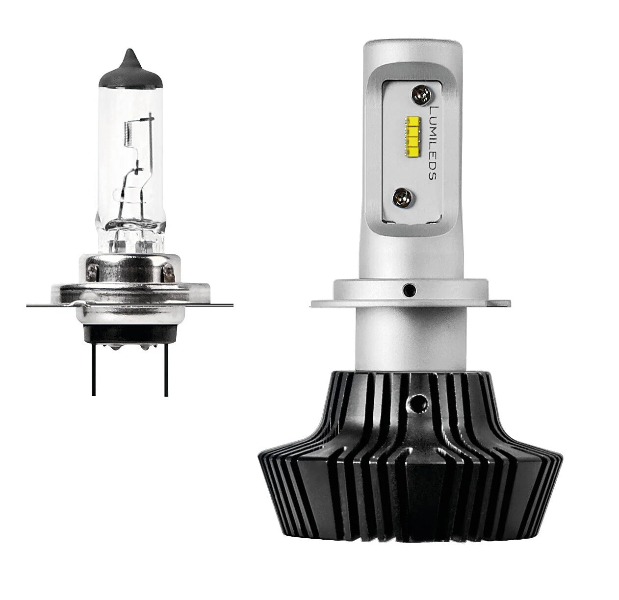 10/30V Halo Led Serie 1 - (H7) - 25W - PX26d - 1 pz  - Scatola