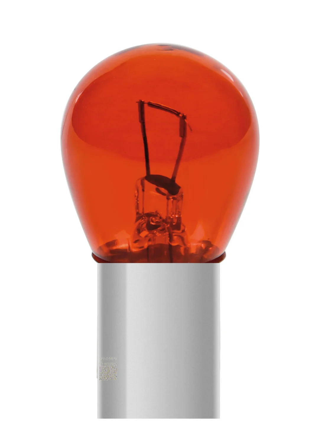12V Red Dyed Glass, Lampada 1 filamento - (P21W) - 21W - BA15s - 2 pz  - D/Blister
