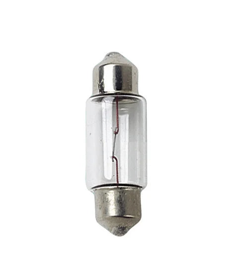 12V Lampada siluro - 11x31 mm - 10W - SV8,5-8 - 2 pz  - Scatola