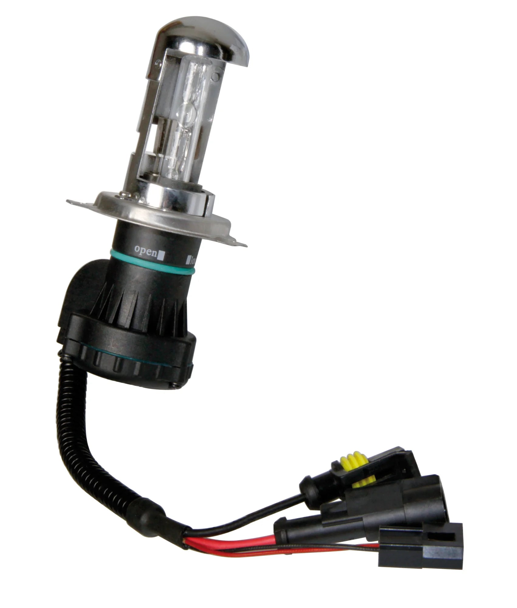 12/24V Lampadina HID Xenon 6.000K - H4 - 1 pz  - Scatola - (Bi-Xenon)